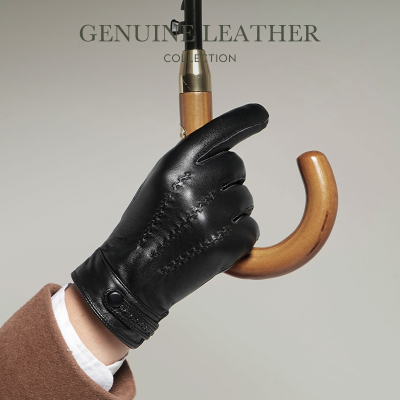 Men's Top Layer Sheepskin Genu - Leather Driving Glove recension och pris