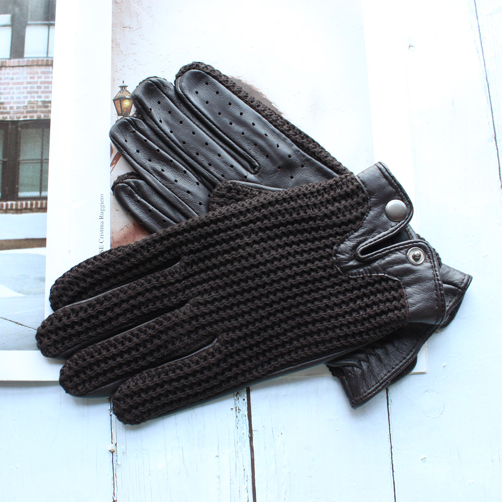 High Quality New Leather Men's - Leather Driving Glove recension och pris