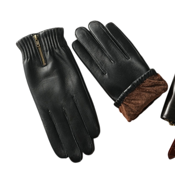 Winter Thicken Warm Retro Glov - Leather Driving Glove recension och pris