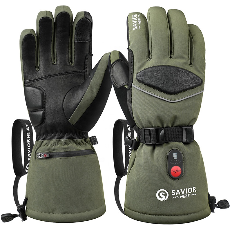Green 7.4V 3000mAh Outdoor War - Ski Glove Waterproof recension och pris