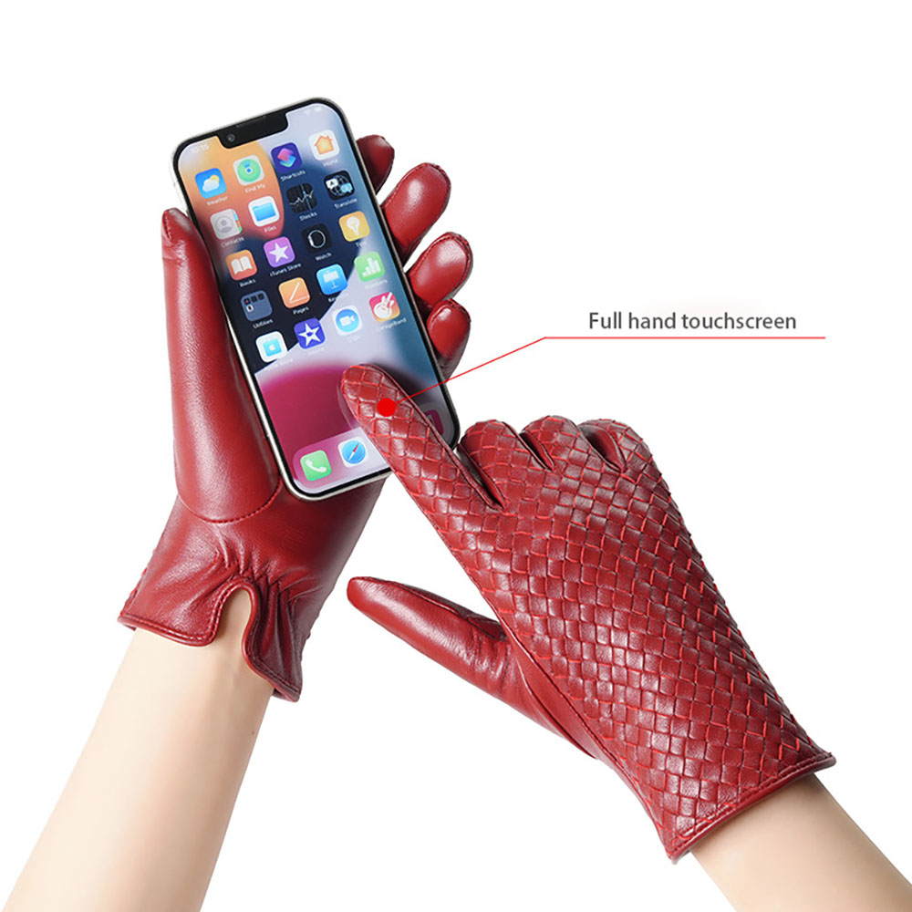 Winter Women's Real Leather Wa - Wool Glove Lined recension och pris