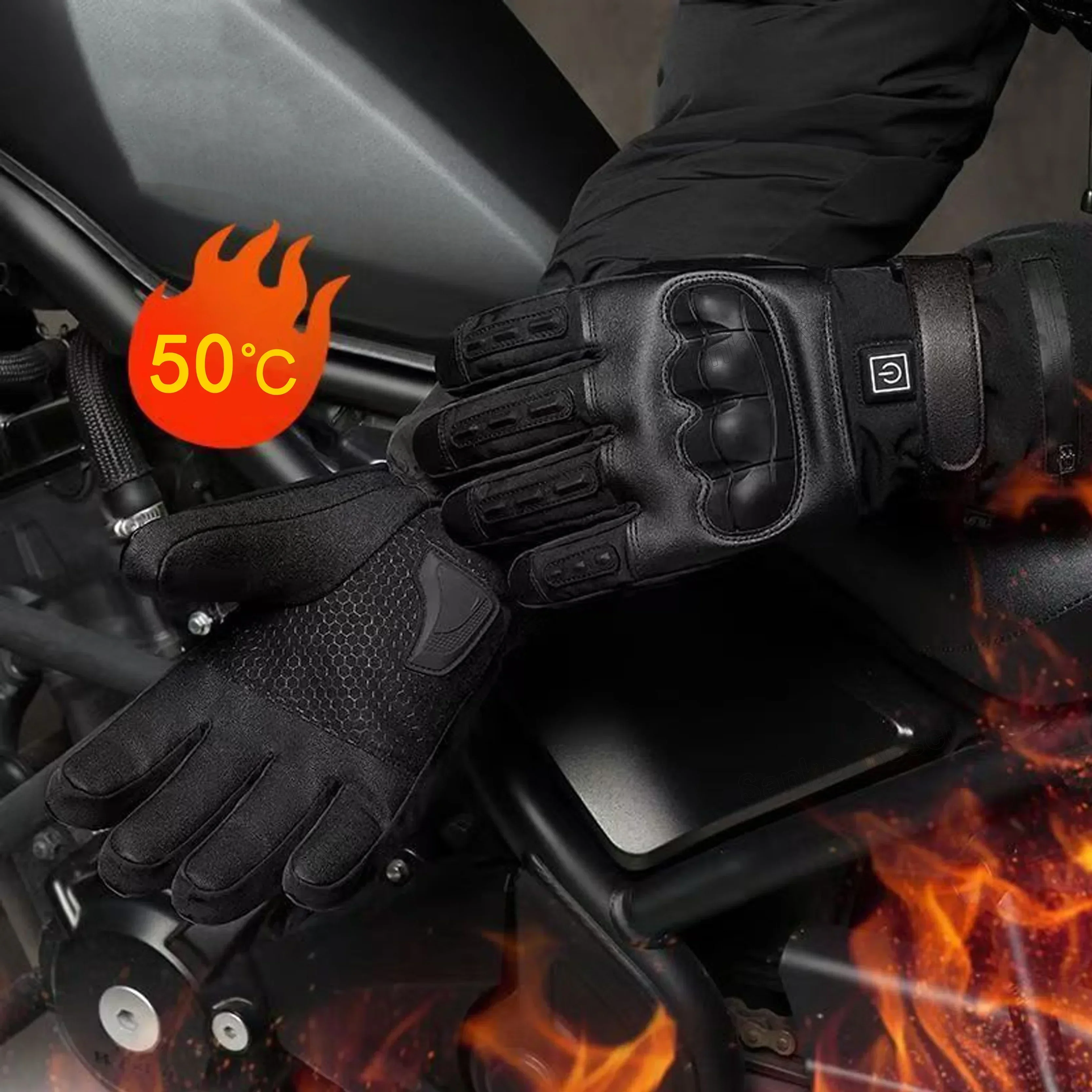 Heated Gloves Hand Warmer Elec - Heat Resistant Glove recension och pris