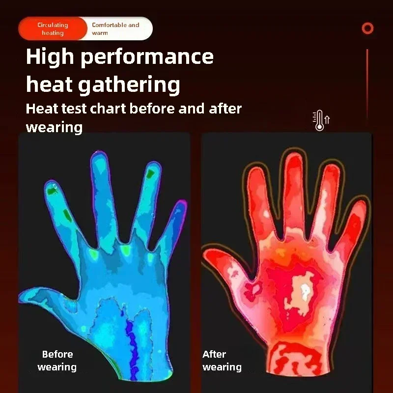 Heated Gloves Hand Warmer Elec - Heat Resistant Glove recension och pris