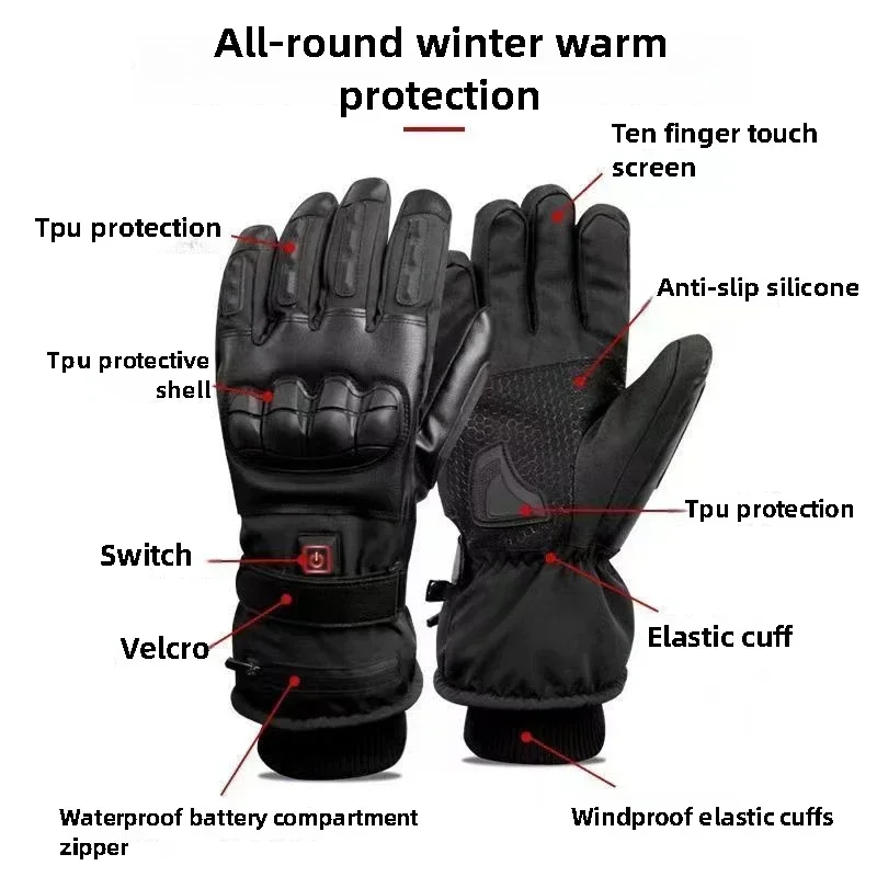 Heated Gloves Hand Warmer Elec - Heat Resistant Glove recension och pris