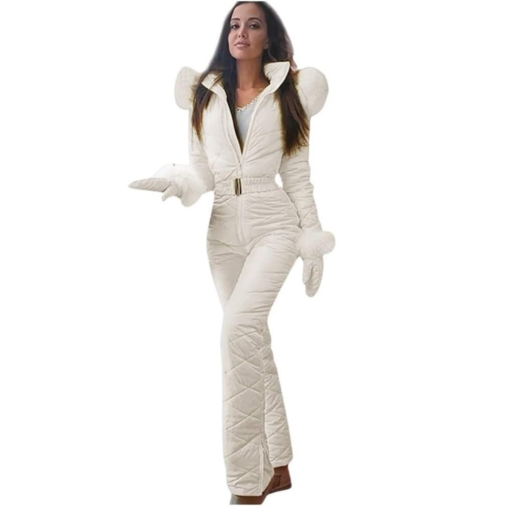 Womens One Piece Ski Suits Wat - Ski Glove Waterproof recension och pris